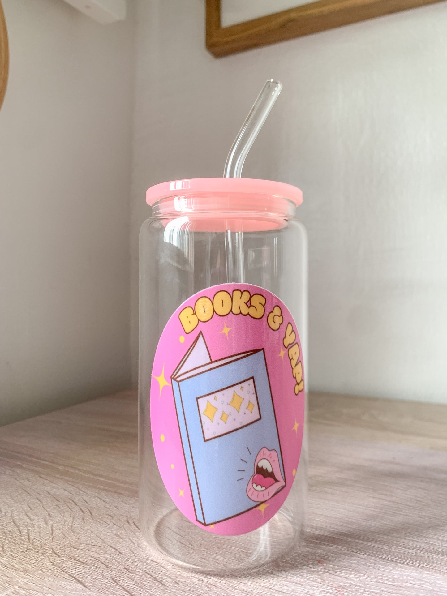 Book Yap Acrylic Lid Cup