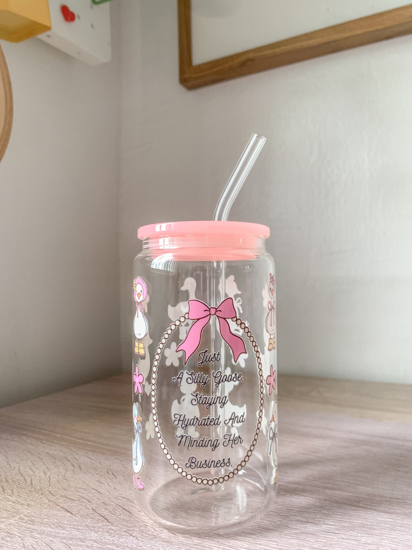 Goofy Acrylic Lid Cup