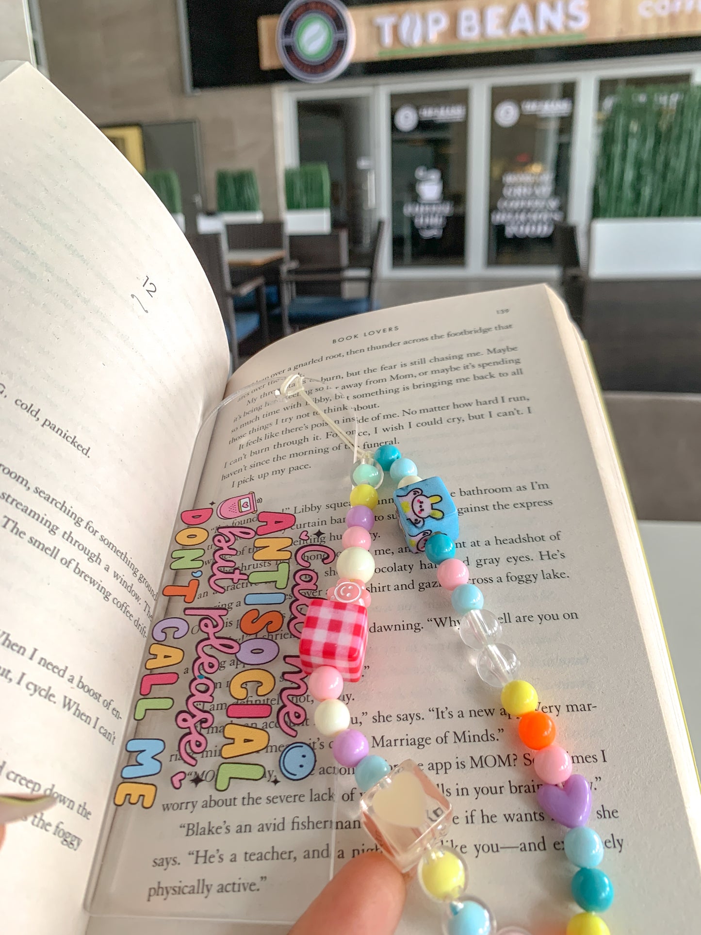 Anti Social Bookmark Acrylic