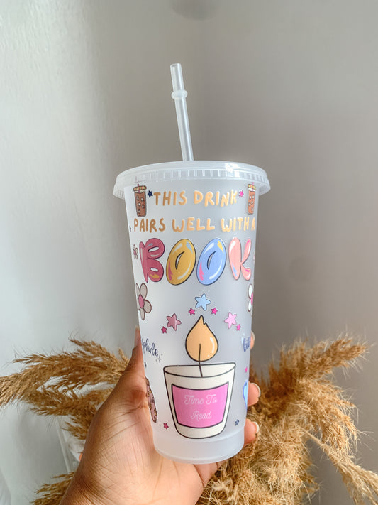 Bookish Girlie Cold Cup