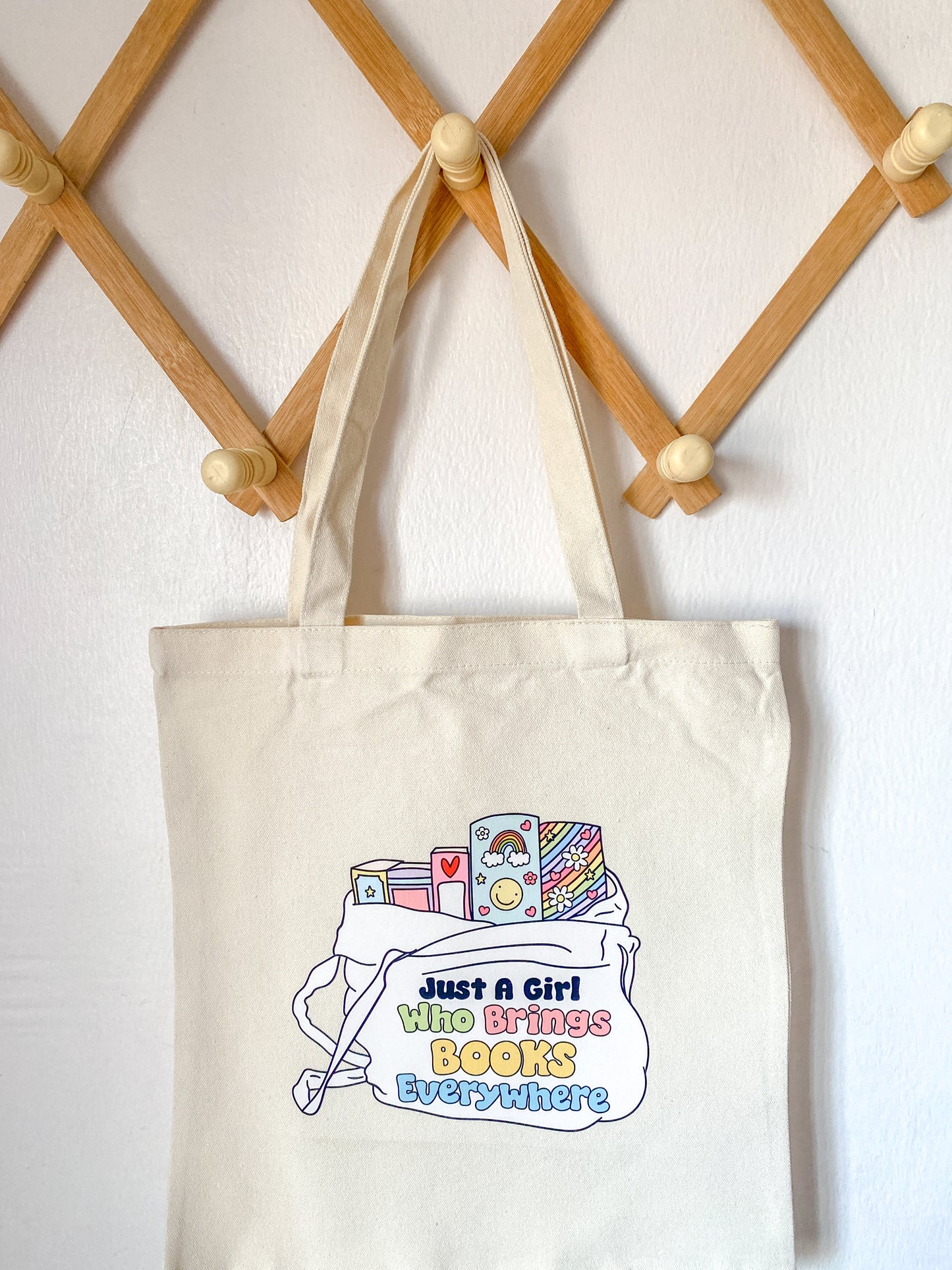 Bookish Girlie Tote Bag