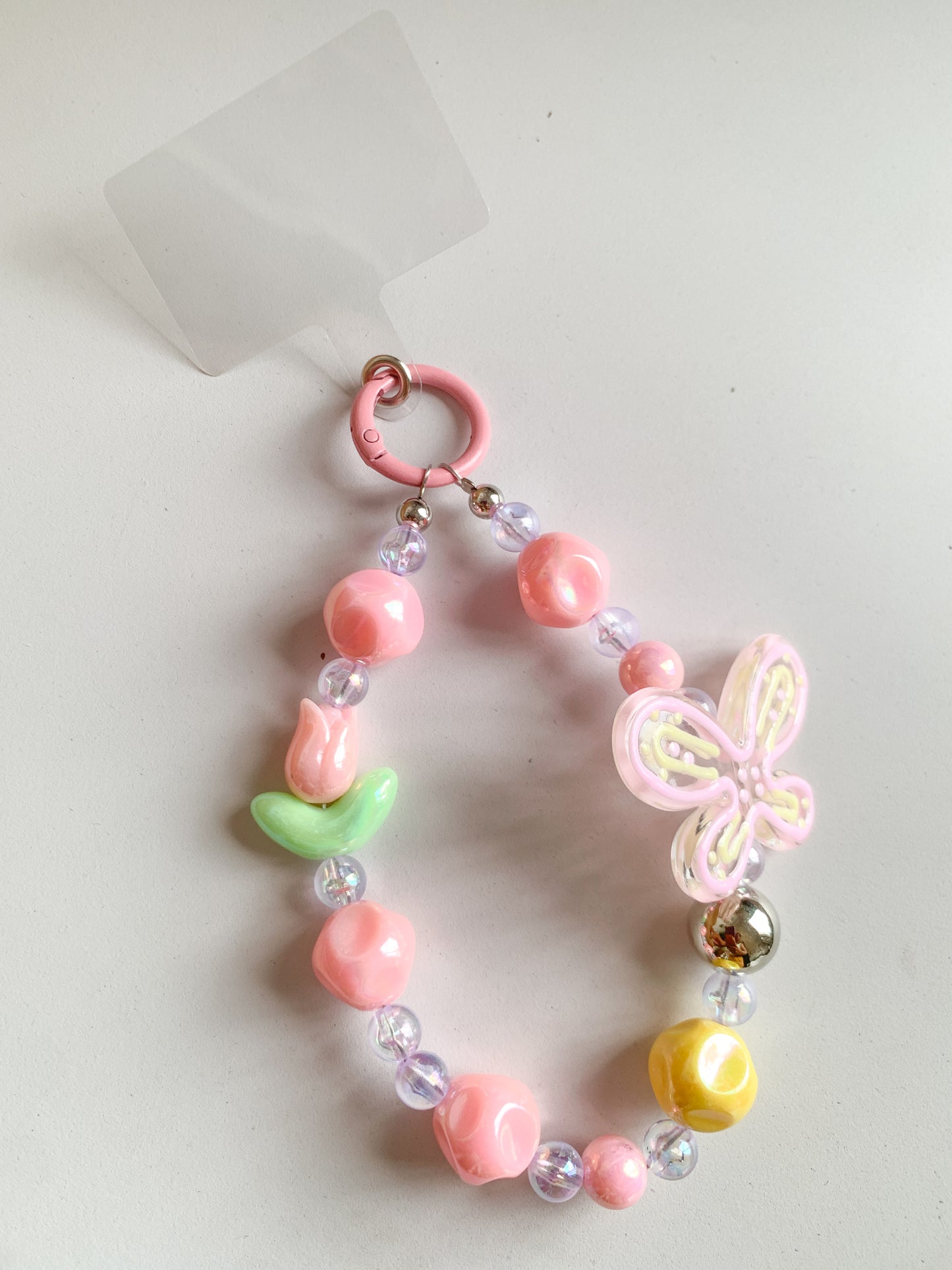 Peach Butterfly Charm