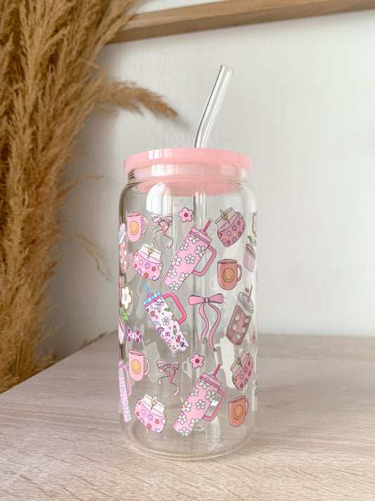 Cozy Girlie Acrylic Lid Cup