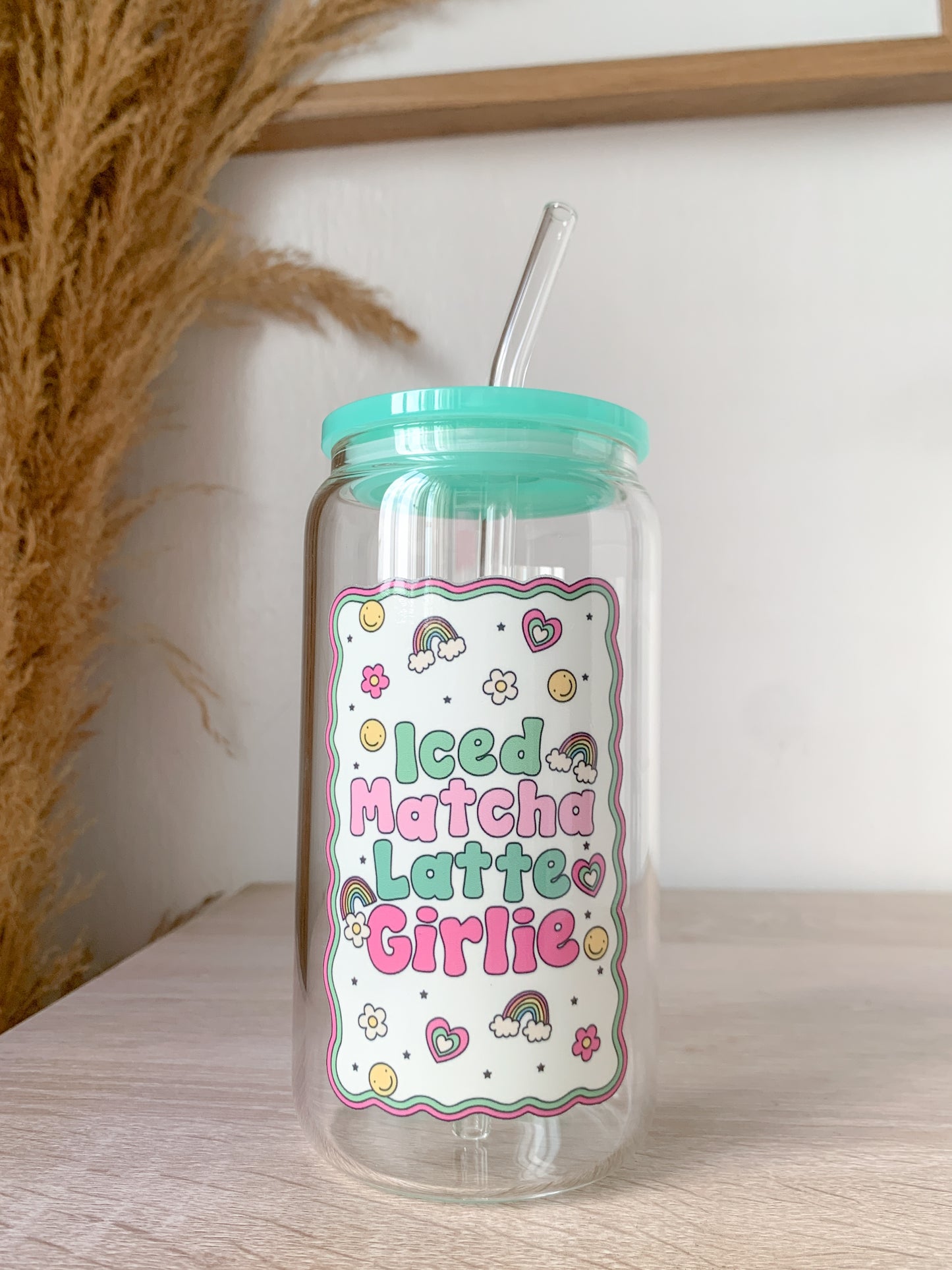 Matcha Acrylic Lid Cup