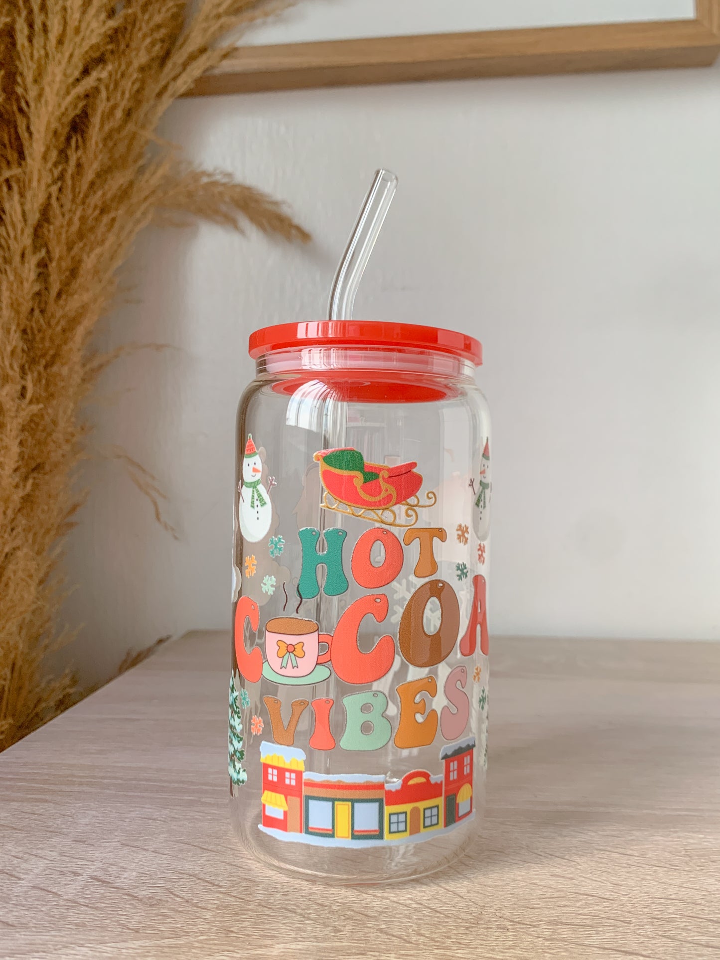 Hot Cocoa Acrylic Lid Cup