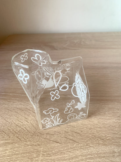 Milk Carton Glass