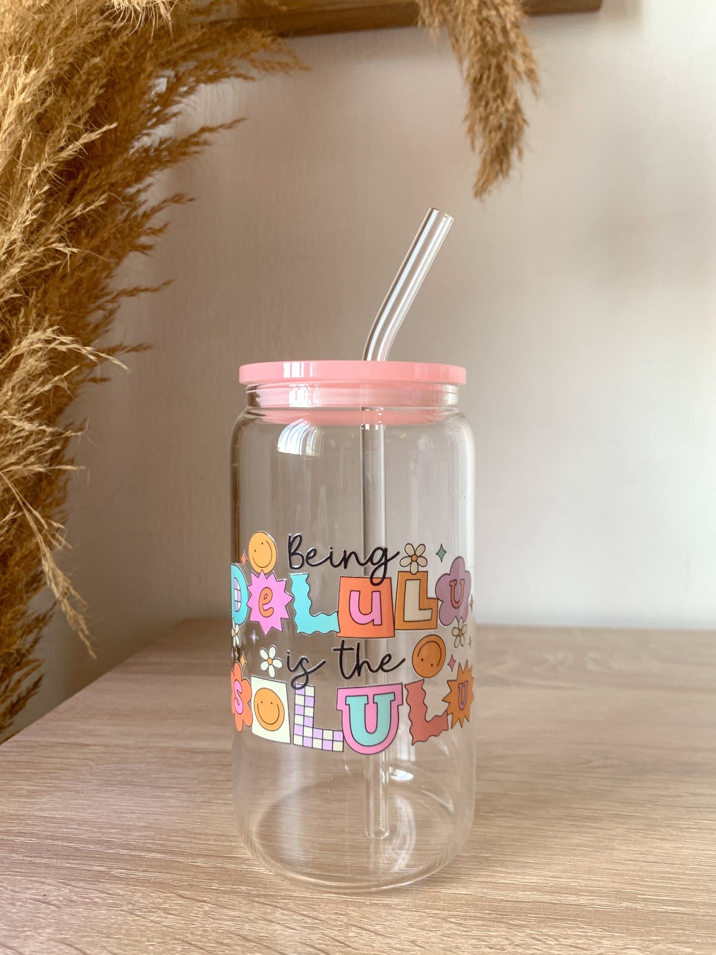 Delulu Acrylic Lid Cup