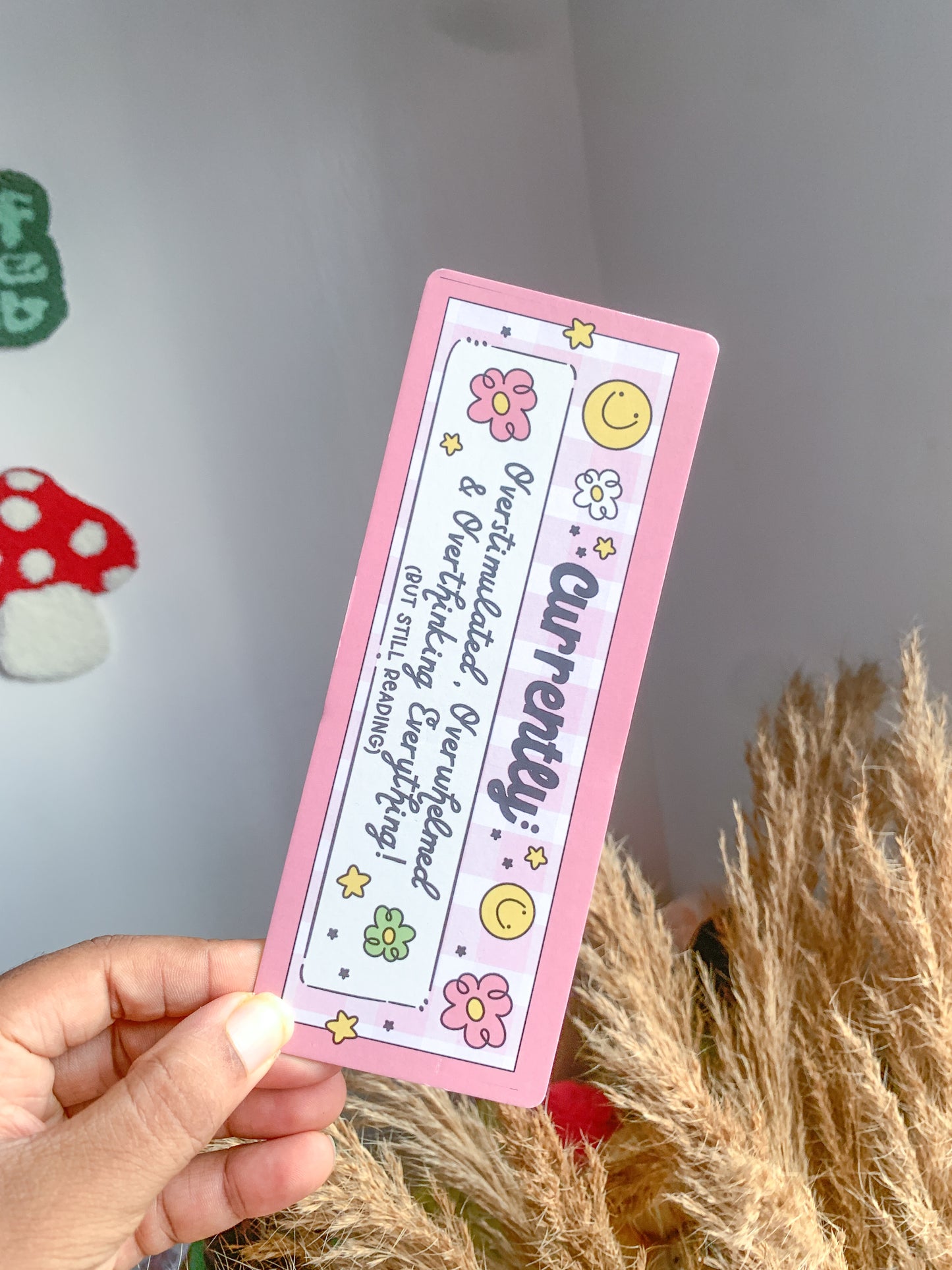 Overstimulated Bookmark