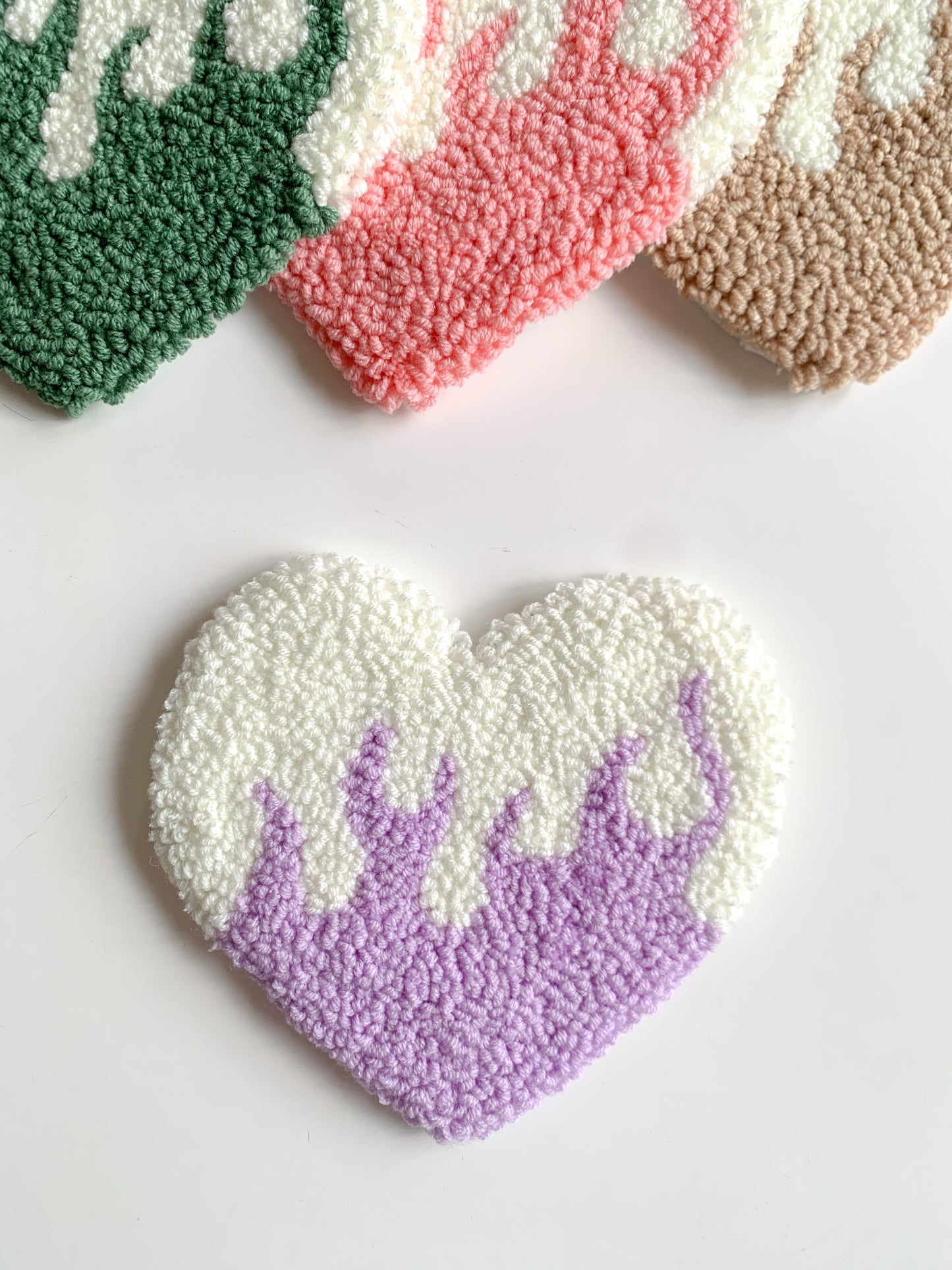 Fire Heart Coaster