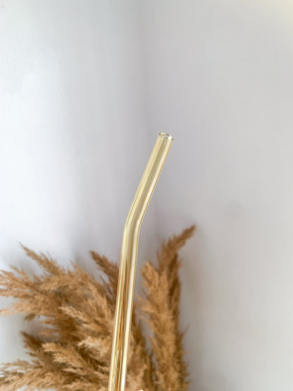 Colored Glass Straws