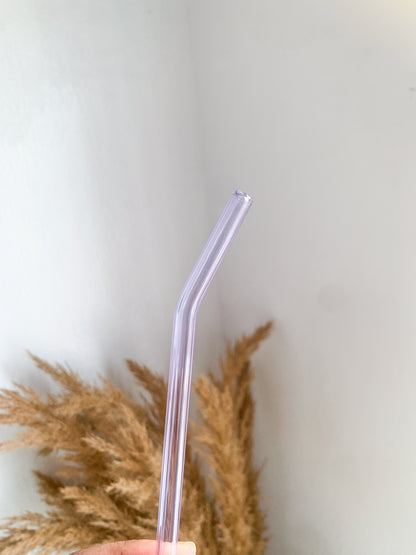 Colored Glass Straws