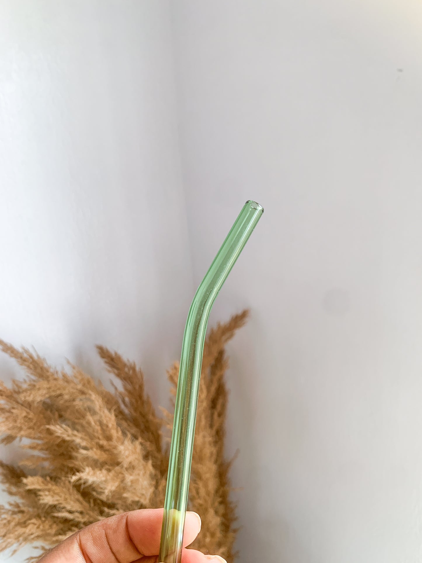 Colored Glass Straws