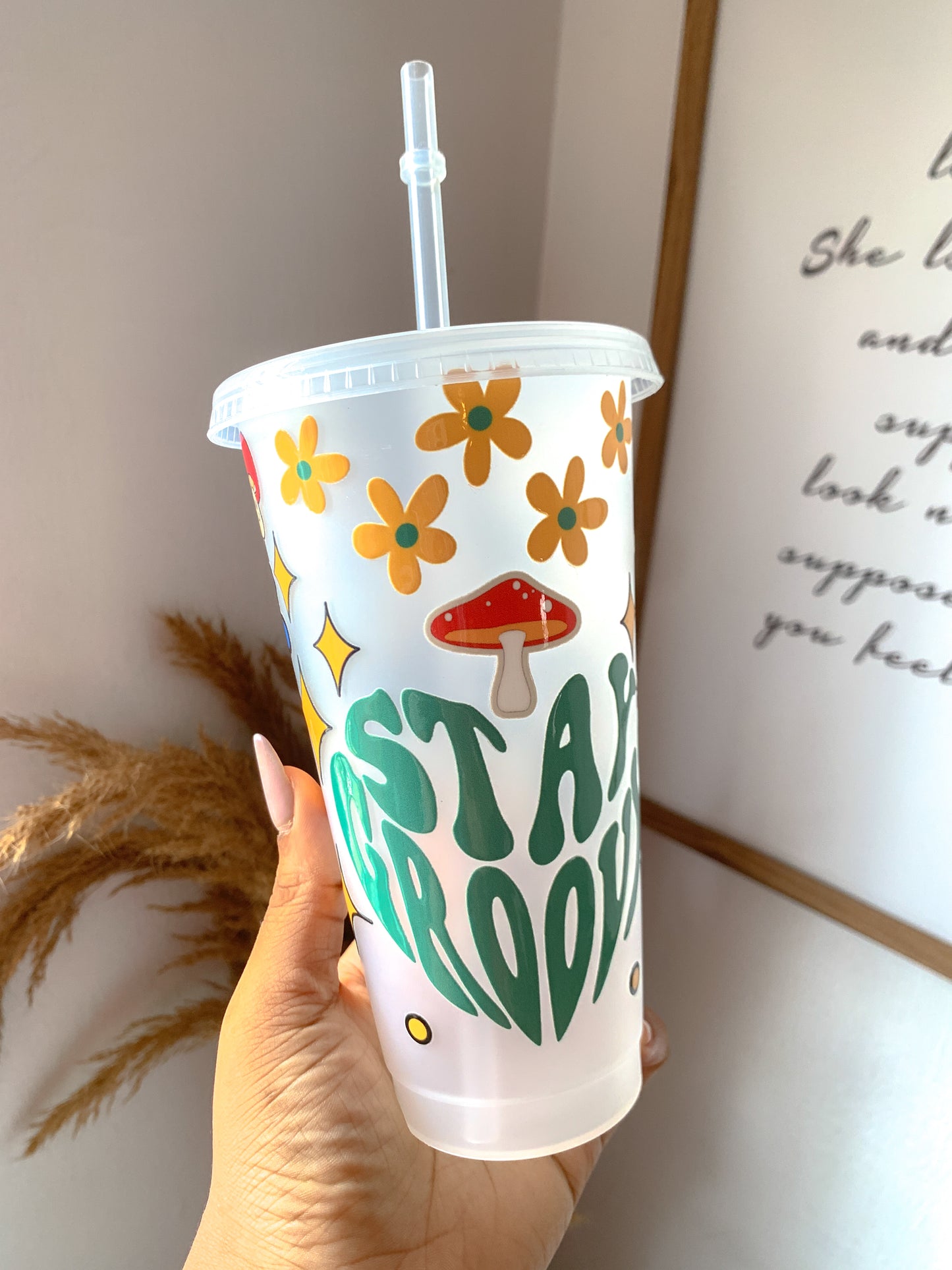 Stay Groovy Cold Cup