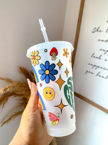 Stay Groovy Cold Cup