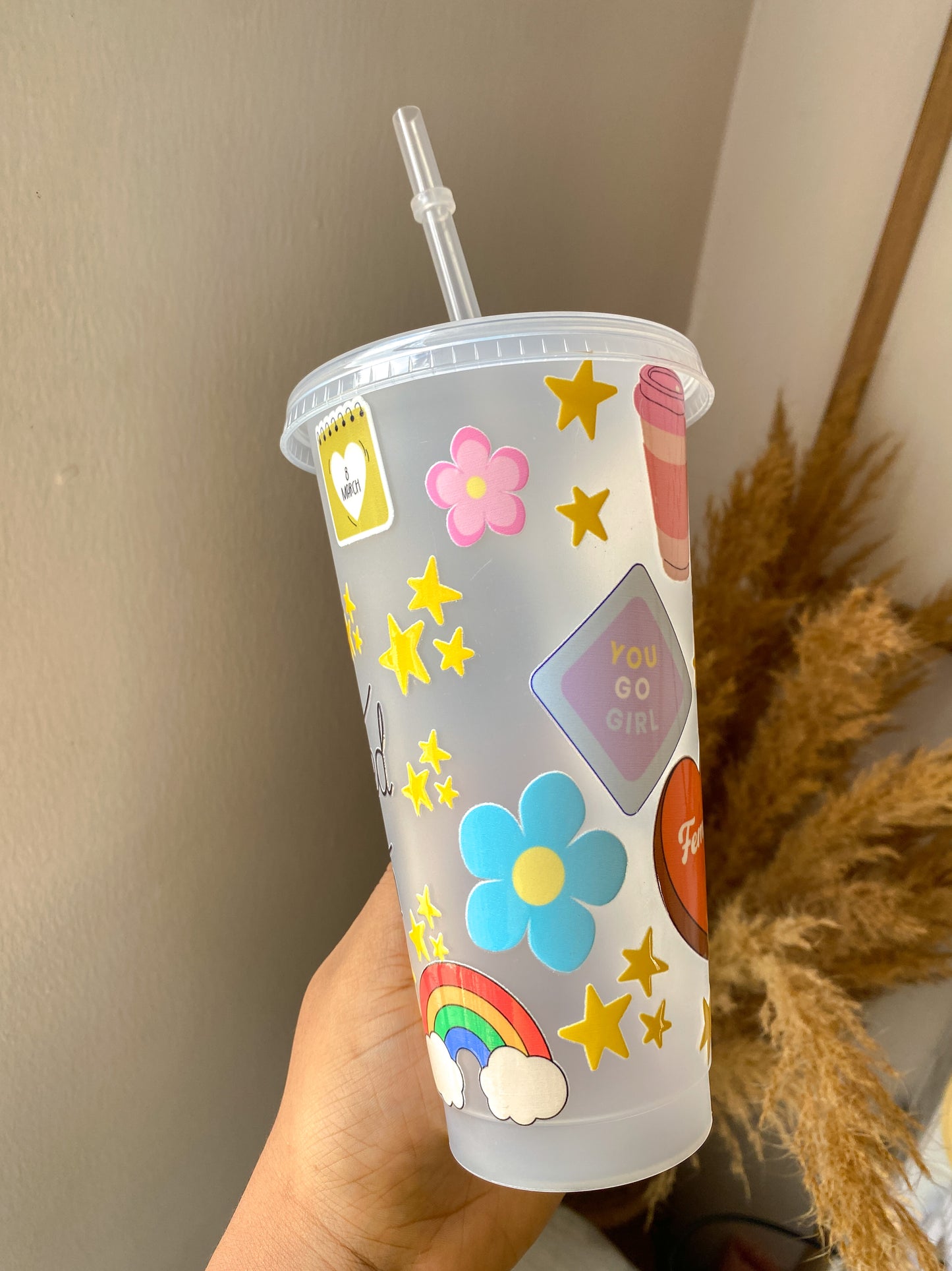 Empowered Woman Cold Cup