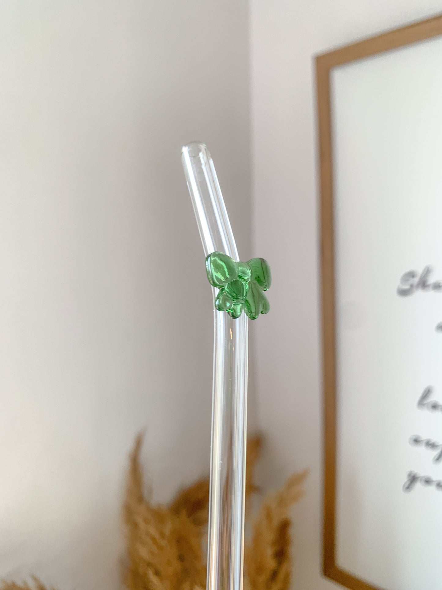 Bow Glass Straws