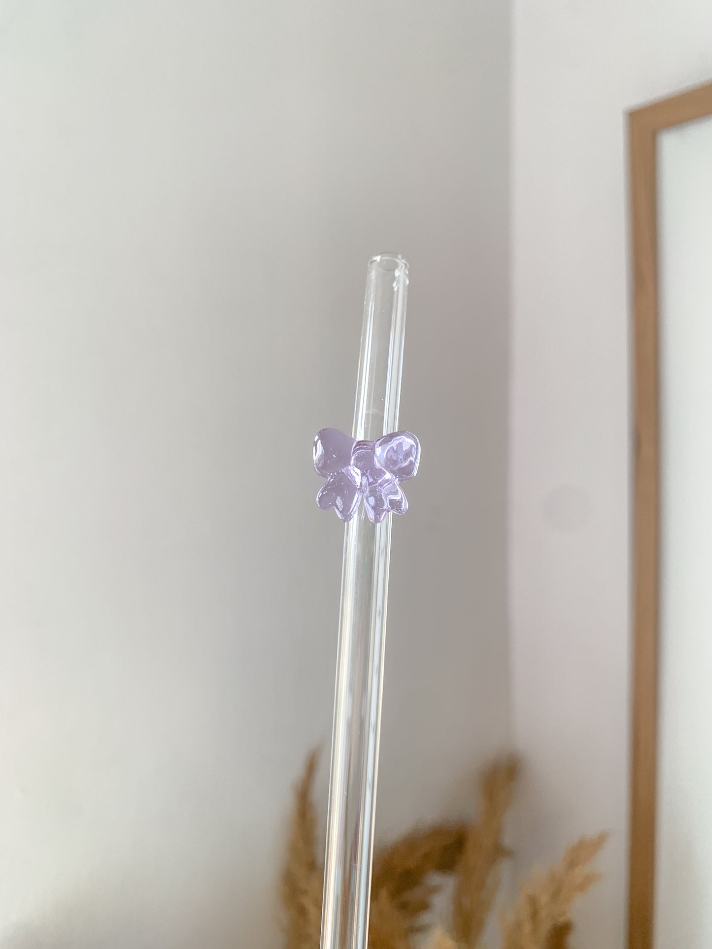 Bow Glass Straws