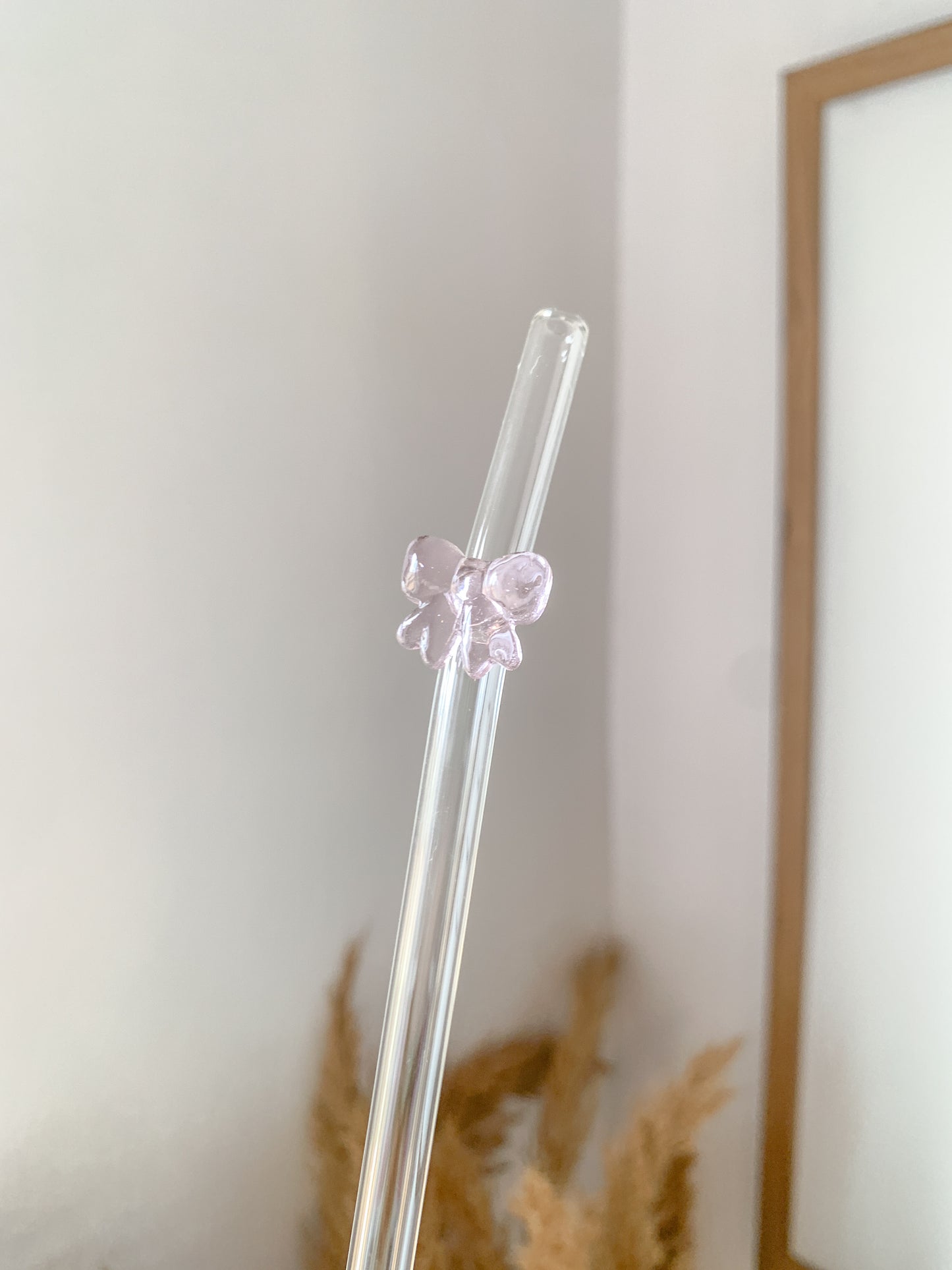 Bow Glass Straws