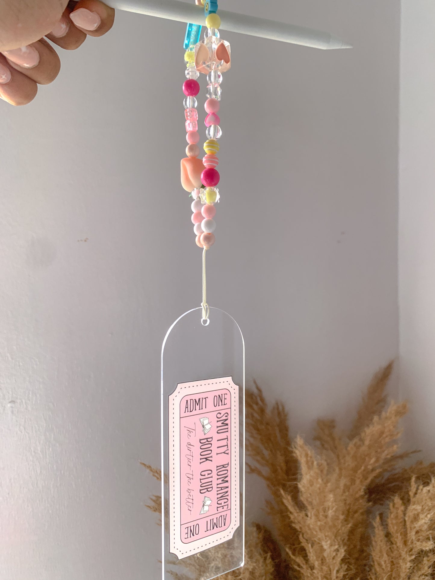 Smutty Acrylic Bookmark