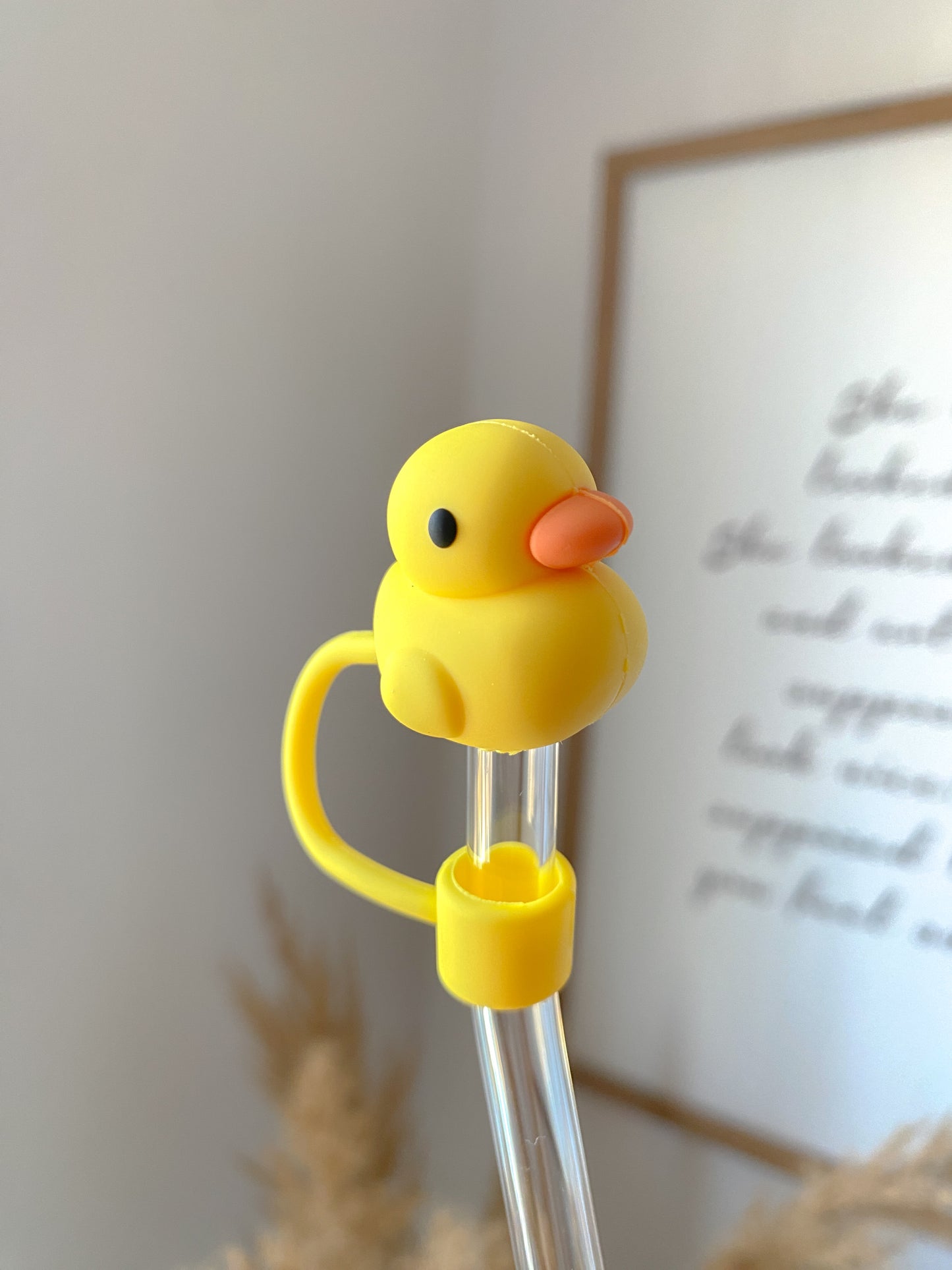Duck Straw Topper