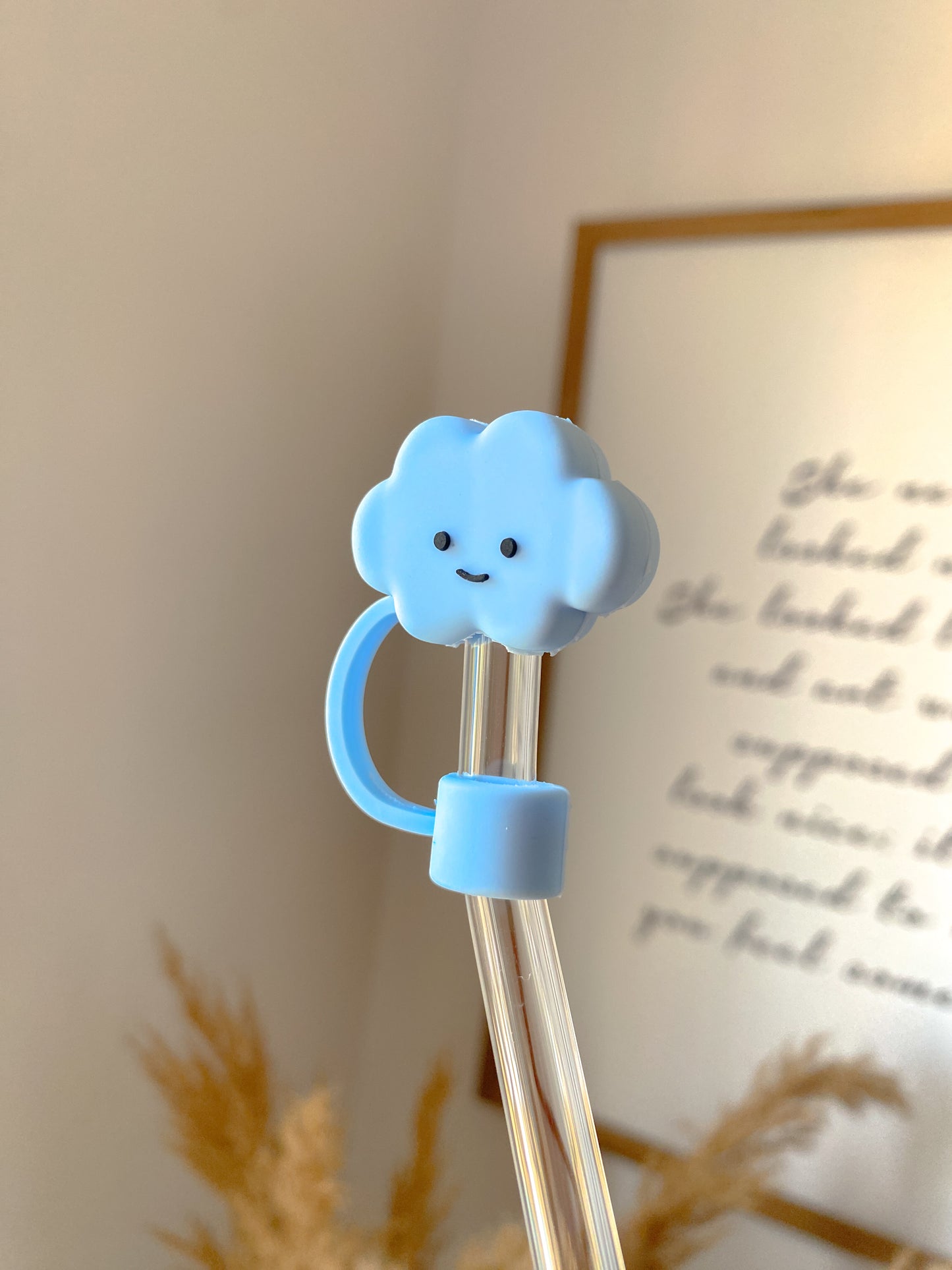 Cloud Straw Topper