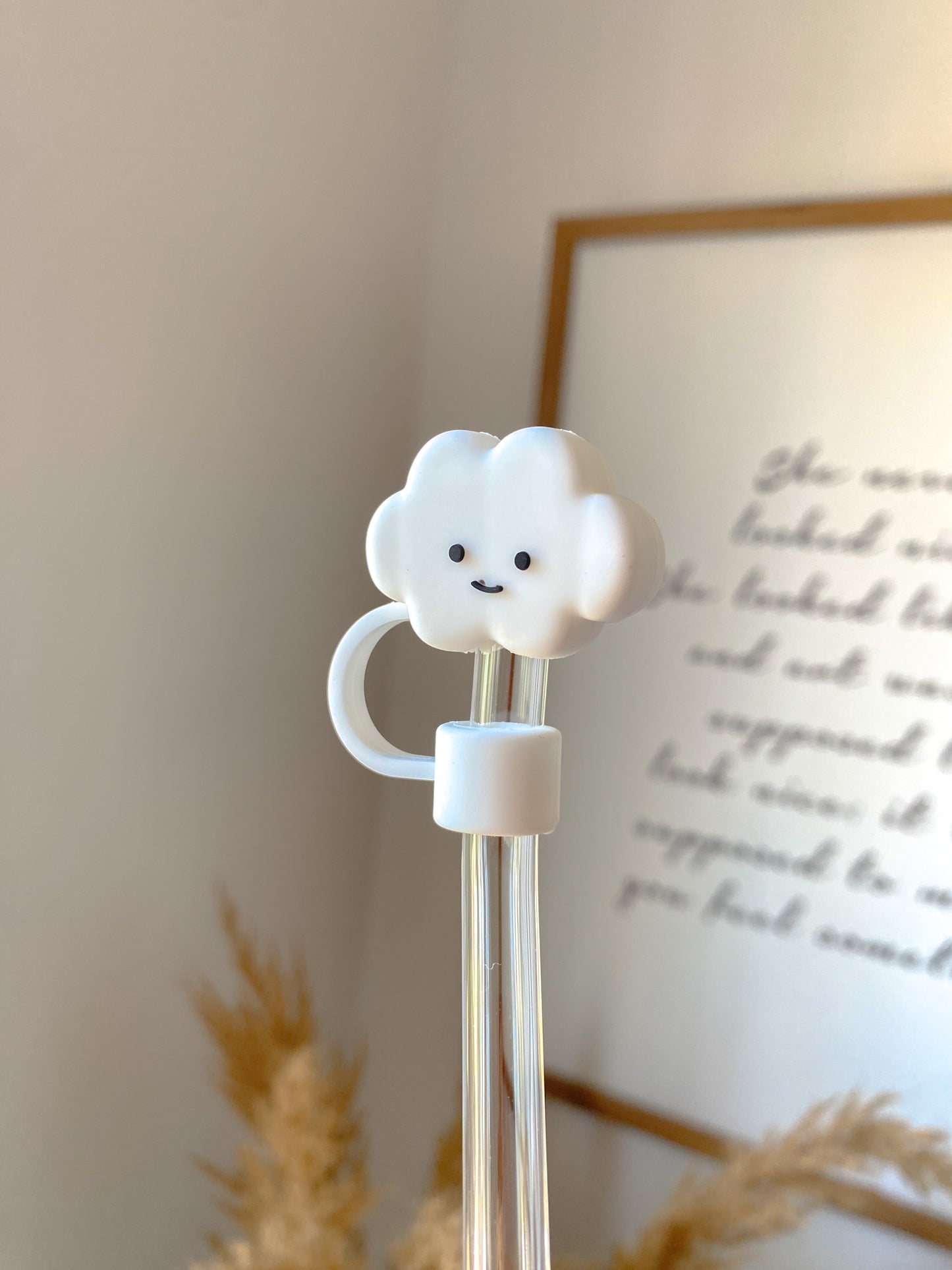 Cloud Straw Topper