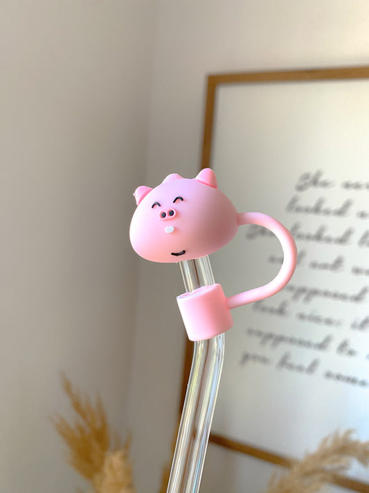 Piglet Straw Toppe