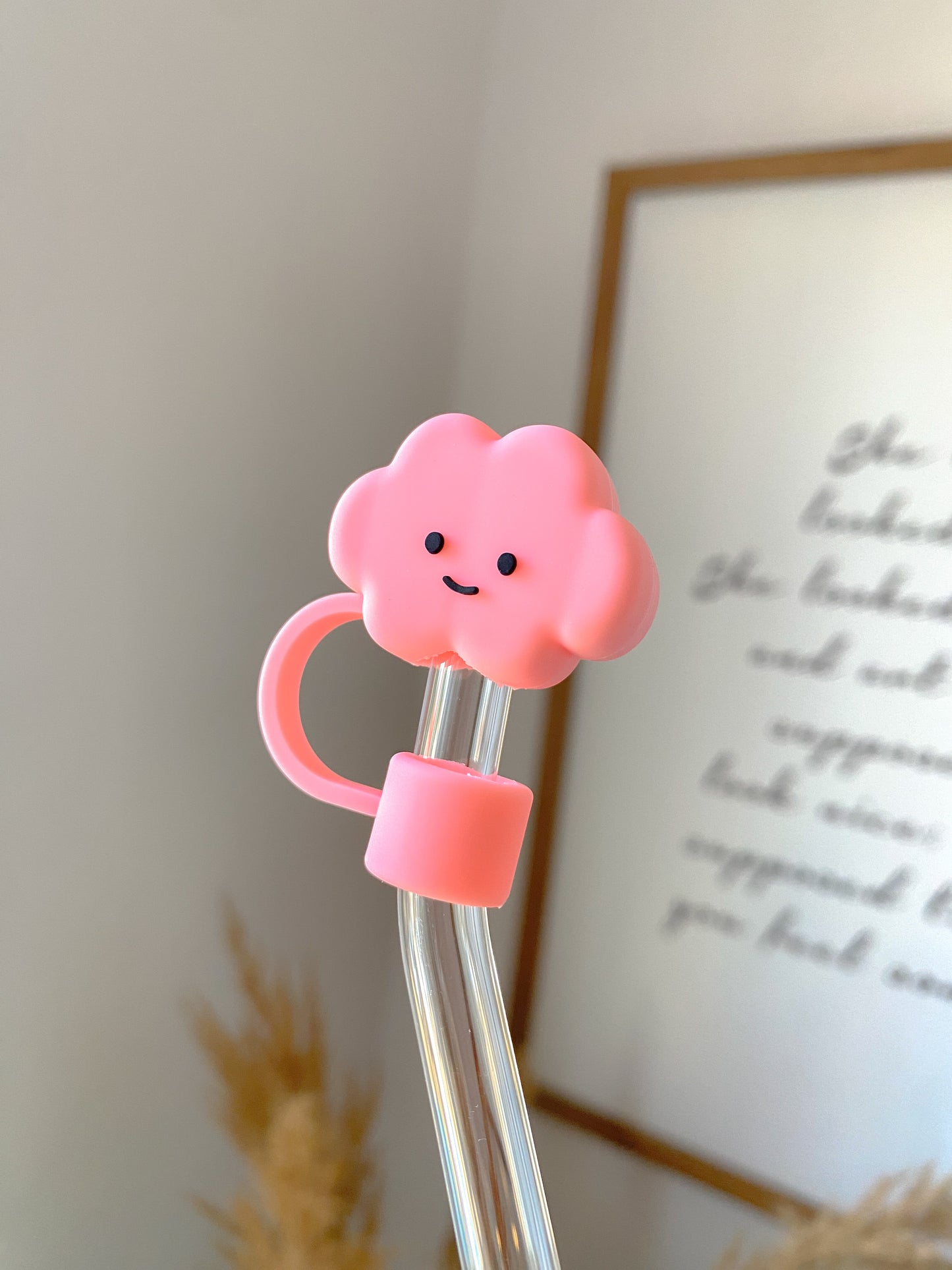 Cloud Straw Topper
